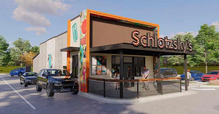 Schlotzsky’s rolls out two new store prototypes for off-premise